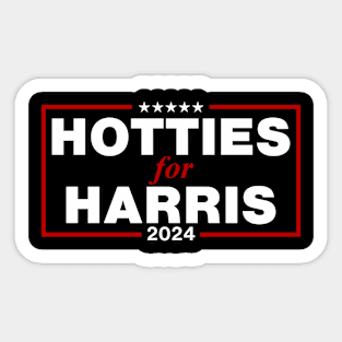 Hotties-for-Harris-2024 Sticker
